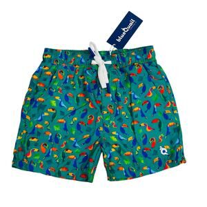 NWT Blue Quail Size 18M Toucan Swim Trunks
